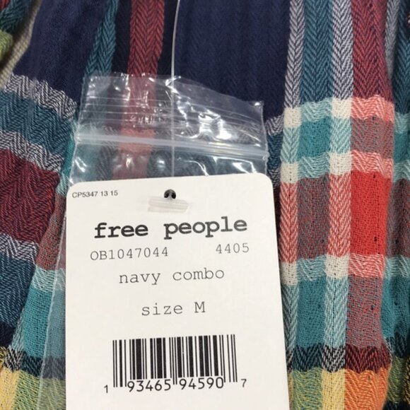 Free People Siena Plaid Pullover - Picture 9 of 9